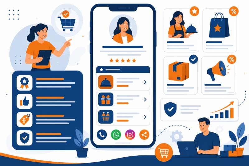 Contenido de productos y servicios